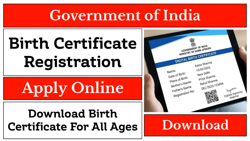 Birth Certificate Apply Online 2026